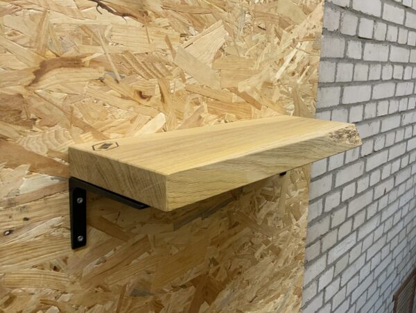 Outlet zwevende rechte wandplank 50 x 18,5 x 4 cm