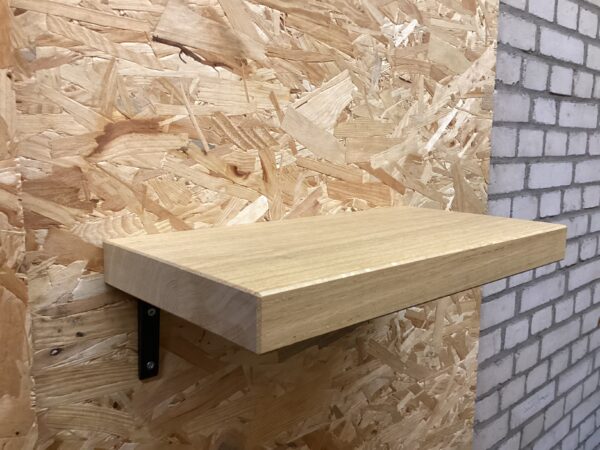 Outlet zwevende rechte wandplank 45 x 22,5 x 4 cm