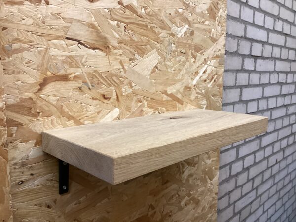 Outlet zwevende rechte wandplank 53 x 22,5  x 4 cm