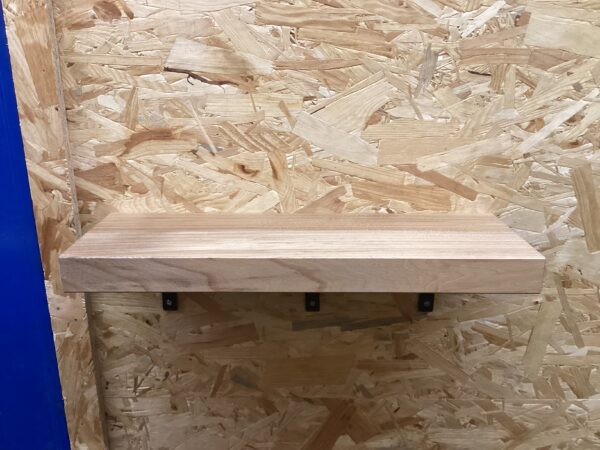 Outlet zwevende rechte wandplank 50 x 16,5 x 4 cm - Afbeelding 2