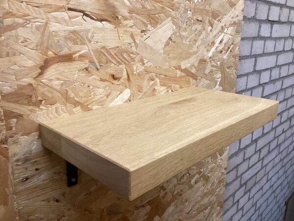 Outlet zwevende rechte wandplank 45 x 22,5 x 4 cm