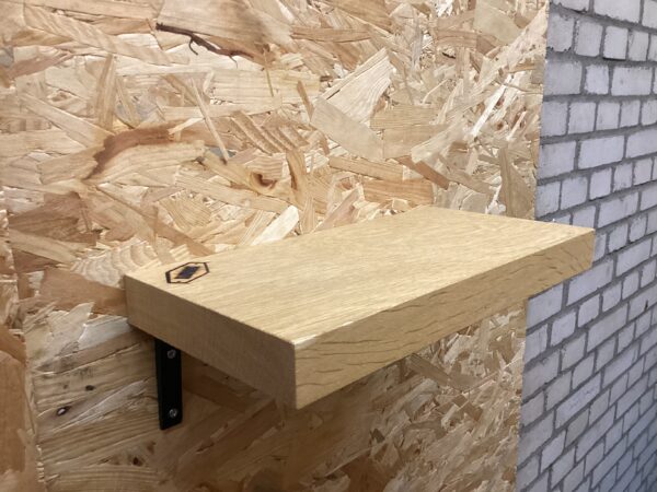 Outlet zwevende rechte wandplank 40 x 19,5 x 4 cm