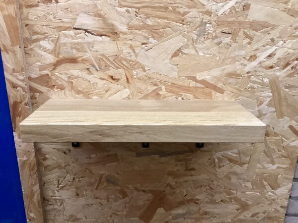 Outlet zwevende rechte wandplank  50 x 19,5 x 4 cm - Afbeelding 2