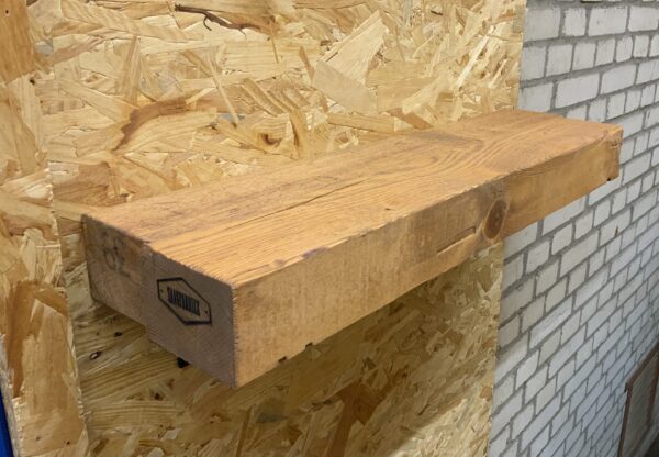 Outlet zwevende rechte wandplank 70 x 19,5 x 7 cm