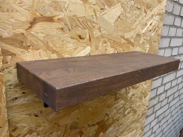 Outlet zwevende rechte wandplank  50 x 18 x 4 cm