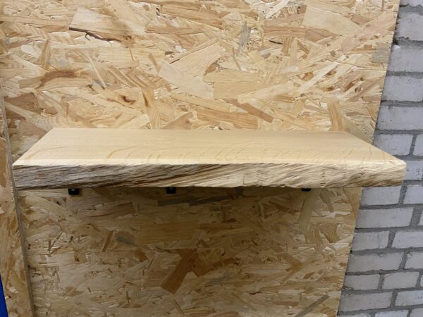 Outlet zwevende boomstam wandplank  60 x +-20  x 4 cm - Image 2