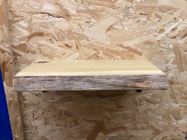 Outlet zwevende boomstam wandplank 45 x +- 22 x 4 cm - Image 2