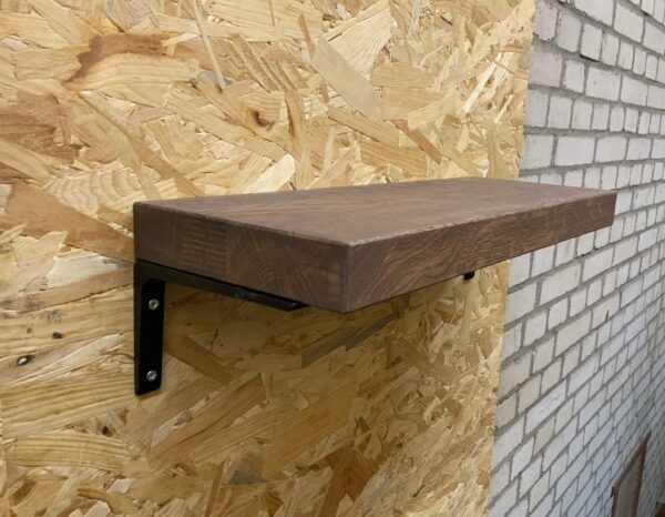 Outlet zwevende rechte wandplank 50 x 18,5 x 4 cm