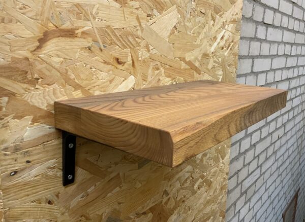 Outlet zwevende rechte wandplank 45 x 22 x 4 cm