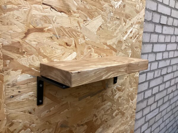 Outlet zwevende rechte wandplank 40 x 16 x 4 cm