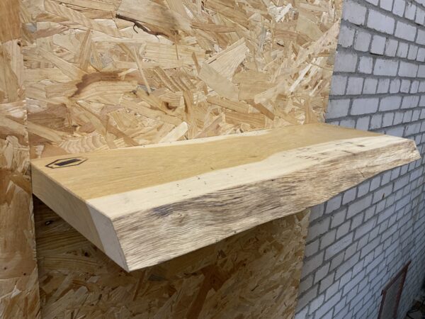 Outlet zwevende boomstam  wandplank  72 x +- 25 x 4 cm